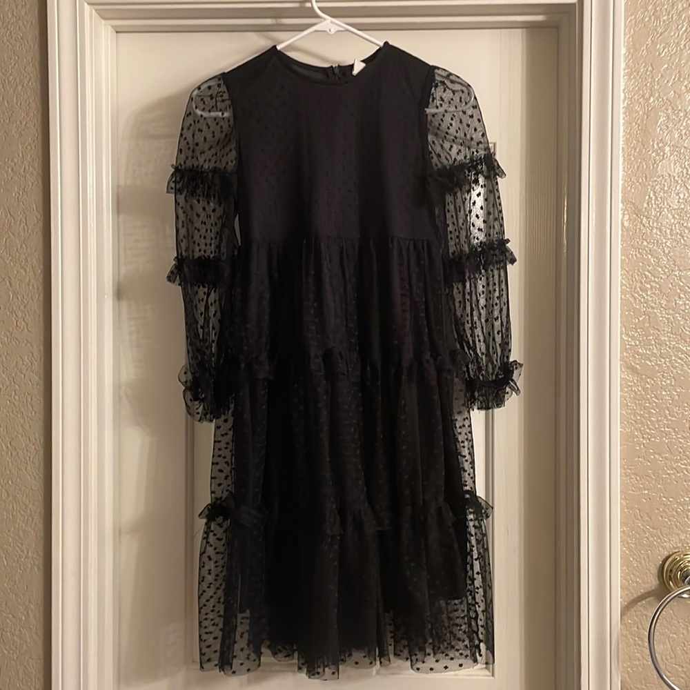 Shein black dress. For 10 year old.